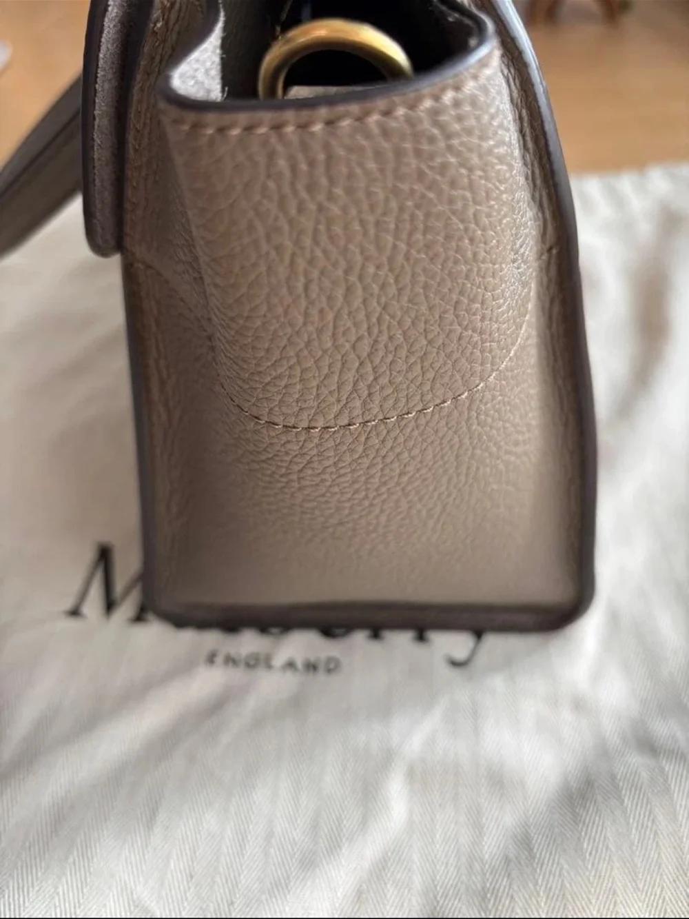 Mulberry structured satchel